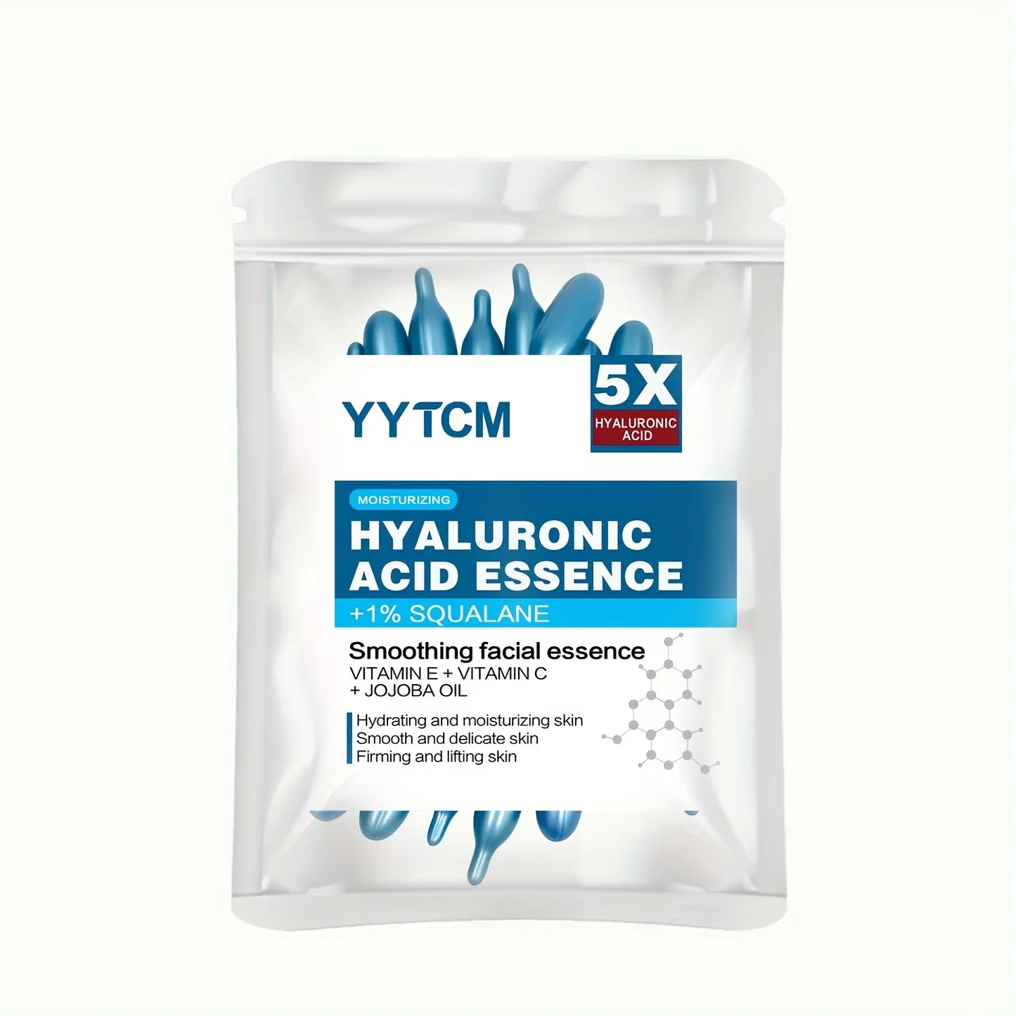 Sérum Hydratant à l'acide Hyaluronique-Capsule éclat