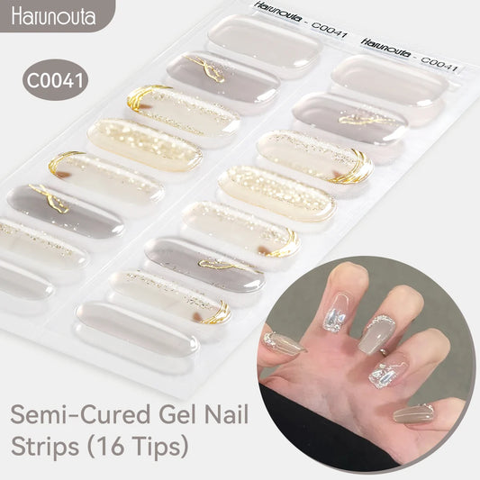 Bandes de Vernis Semi-Permanent Autocollantes